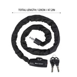 10721 Merge Motorcycle Chain Lock Heavy Duty Anti Theft Security Lock for bike Motorcycle Z263 xxxxxxx You 280426.