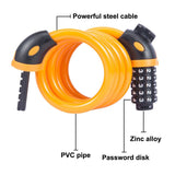 10723 Merge Bike Bicycle Cycling Lock 5 Digit Combination Security Cable Lock Anti Theft Z263 xxxxxxx You 280426.