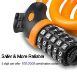 10723 Merge Bike Bicycle Cycling Lock 5 Digit Combination Security Cable Lock Anti Theft Z263 xxxxxxx You 280426.