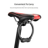 10724 Merge Bike Bicycle Code Combination Lock 4 Digital Password Pin Security Cable Lock Z263 xxxxxxx You 280426.