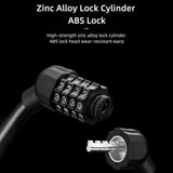 10724 Merge Bike Bicycle Code Combination Lock 4 Digital Password Pin Security Cable Lock Z263 xxxxxxx You 280426.