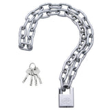 10725 Merge 1.5M Bike Chain Lock Anti-Theft Security Cycling Lock with 4 Keys Z263 xxxxxxx 280426.