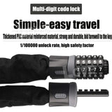 10726 Merge Heavy Duty Chain Lock Security 5-Digit Combination Bike Bicycle motorcycle 60cm Z263 xxxxxxx You 280426.
