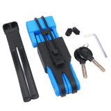 10728 Merge Bicycle Security folding lock MTB Road Bike Anti-theft Combination Rack Chain Z263 xxxxxxx 280426.