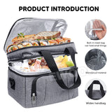 112130 Outdoor Portable Lunch Bag Thermal Insulated Food Container Cooler Lunch Bag Z258 xxxxxxx You 170426.