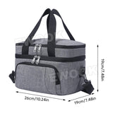 112130 Outdoor Portable Lunch Bag Thermal Insulated Food Container Cooler Lunch Bag Z258 xxxxxxx You 170426.