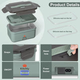 112133 Merge Kitchly Electric Heated Lunch Box1.8L Portable Bento Style Food Warmer Z258 xxxxxxx You 170426.