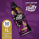 110154 Merge Fluffy Concentrate Liquid Fabric Softener Conditioner Fragrance Temptations Spice Allure 1Lt Z109.