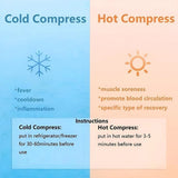 110207 Merge Reusable Gel Ice Pack for injuries, 2 Pieces Reusable Knee Ice Pack Wrap Z154.