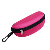 1100294 Merge New Portable Zipper Eye Glasses Sunglasses Clam Shell Hard Protector Case Pink Z314 xxxxxxx You 110826.
