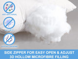 110367 Merge 2 Australian Made Microfibre Hotel Pillow Cotton Cover Altern To Down Latex Memory Z231 xxxxxxx You 010326.