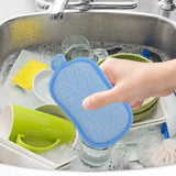 110393 Merge 6 Pcs Muliti Purpose Scrub Sponge Sponges Kitchen Double Sided Dish Towels Z350 xxxxxxx You 090826.