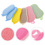 110395 Merge 6 Pieces Double Sided Kitchen Sponges For Washing Dishes Reusable Dish Sponges Z350 xxxxxxx You 090826.