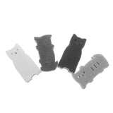 110398 Merge 4 PCS Cat Shaped Dish Sponge Double Sided Scrub Non Scratch Kitchen Pads Z350 xxxxxxx You 090826.