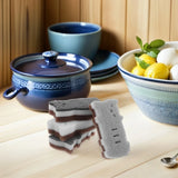110398 Merge 4 PCS Cat Shaped Dish Sponge Double Sided Scrub Non Scratch Kitchen Pads Z350 xxxxxxx You 090826.