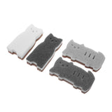 110398 Merge 4 PCS Cat Shaped Dish Sponge Double Sided Scrub Non Scratch Kitchen Pads Z350 xxxxxxx You 090826.