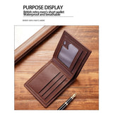 10523 Merge Large Capacity Mens Wallet Multi Card Money Clip New short Wallet Male Z273 xxxxxxx You 140526.