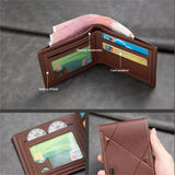 10523 Merge Large Capacity Mens Wallet Multi Card Money Clip New short Wallet Male Z273 xxxxxxx You 140526.