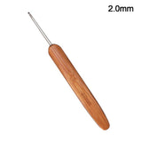 10550 Merge 2.0mm Bamboo Wooden Crochet Needle Long Knitting Hooks Sweater Z297 xxxxxxx You 090726.