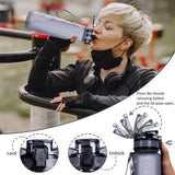 110721 Merge 1L Water Bottle Motivational Drink Flask With Markings BPA Free Sport Gym Z244 xxxxxxx You 310726.
