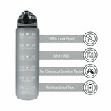 110728 Merge 1L Water Bottle Motivational Drink Flask With Markings BPA Free Sport Gym Z244 xxxxxxx You 010826.