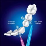 1110198 Merge Piksters Interdental Brushers Size 00 Pink 10 Pack Z238 xxxxxxx You 110326.
