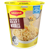 111202 Merge Maggi 2 Minute Beef Flavor Cup Of Soup Instance Noodles 58-65g Z111.