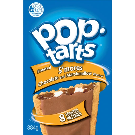 111233 Merge Kelloggs Pop Tarts Frosted Smores 8 Pack 384g Z121 xxxxxxx You 281025.