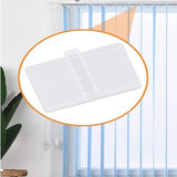 11143 Merge 30 Pack Vertical Blind Top Hanger Double Hole Plastic Slat Top Holders Z281 xxxxxxx You 310527.