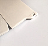 11156 Merge 50 X 127mm Pieces Vertical Blind Bottom Slats DIY Repairs Z282 xxxxxxx You 010626.