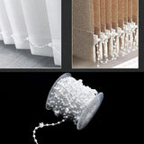 11158 Merge 20 PCS Vertical Blind Weights And Chains 10m 127mm White Z282 xxxxxxx You 010626.
