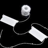 11158 Merge 20 PCS Vertical Blind Weights And Chains 10m 127mm White Z282 xxxxxxx You 010626.