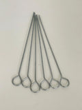 1122133 Merge  Metal BBQ Skewers Barbecue Sticks Reusable Grill Kebab Grilling 12 Pcs 20cm Z300 xxxxxxx You 160726.