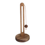 1140187 Merge Free Standing Kitchen Roll Paper Towel Holder Stand Wood Paper Towel Rack Z308 xxxxxxx You 280726.