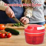 1173 Merge Pull Cord Food Processor Chopper Hand Held Pulling Vegi Slicer Kitchen Tool X181 xxxxxxx You 270426.
