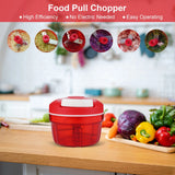 1173 Merge Pull Cord Food Processor Chopper Hand Held Pulling Vegi Slicer Kitchen Tool X181 xxxxxxx You 270426.