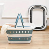 1201822 Merge Blue Large Laundry Basket Dirty Cloths Foldable Z234 xxxxxxx You 050226.