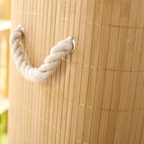 1201828 Merge Dustproof Bamboo Laundry Basket Storage For Dirty Cloths Z234 xxxxxxx You 050326.