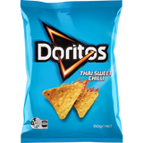 1201991 Merge Doritos Thai Sweet Chilli Corn Chips 150g Z171.