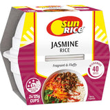120209 Merge Sunrice Microwave Jasmine Rice Cup 125g x 2 Pack Z165.