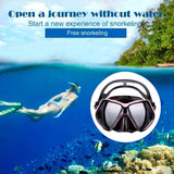 120315 Merge Adult anti Fog Goggles Snorkel Mask Set Diving Silicone Dive Swimming Z222.