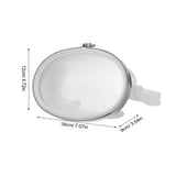 120319 Merge Oval Diving Mask Underwater Snorkeling Scuba Masks full Face Adult Z222.