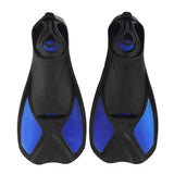 120324 Merge Adult Snorkel Fins Swim Flippers Short Swim Fins Snorkeling Diving Swimming Z224.