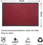 120356 Merge Front Door Mat Outdoor Indoor Entrance Thick Non Slip rubber Welcome Mat Indoor Z255 xxxxxxx You 050426.