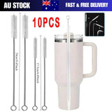 120366 Merge 10 PCS Nylon Reusable Straw Brush Cleaner Bottle Small Long Cleaning Tube Pipe Z261 xxxxxxx You 240426.