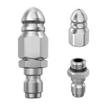120414 Merge High Pressure Sewer Jet Nozzle 1/4" Stainless Steel Drain cleaner Tool Z321 xxxxxxx You.