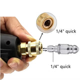 120414 Merge High Pressure Sewer Jet Nozzle 1/4" Stainless Steel Drain cleaner Tool Z321 xxxxxxx You.