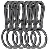 120516 Merge 6 Pieces Metal Carabiner Key chain Key Ring clip Hook Holder For Keys Z313 xxxxxxx You 070826.