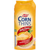 121995 Merge Corn Thins Tasty Cheese 125g-150g Z171.