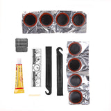 128111 Merge Bike Tyre Puncture Repair Tool Kit Patches Glue Z322 Z202
